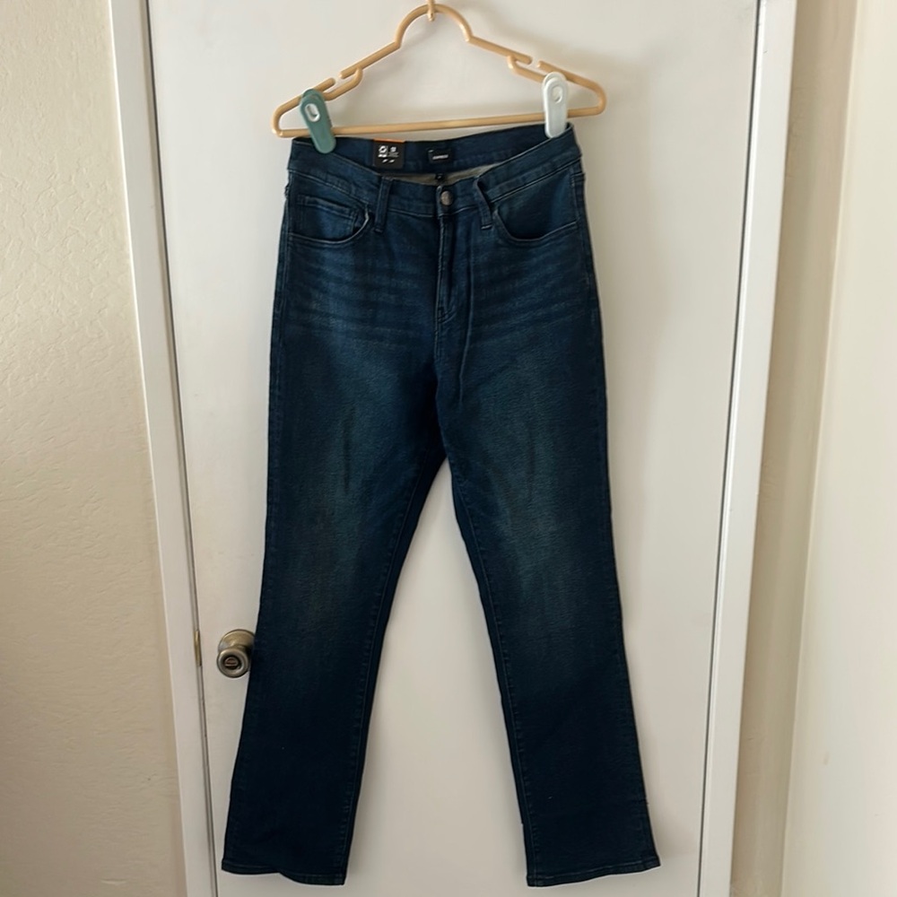Express Dark Blue Boot Cut Jeans